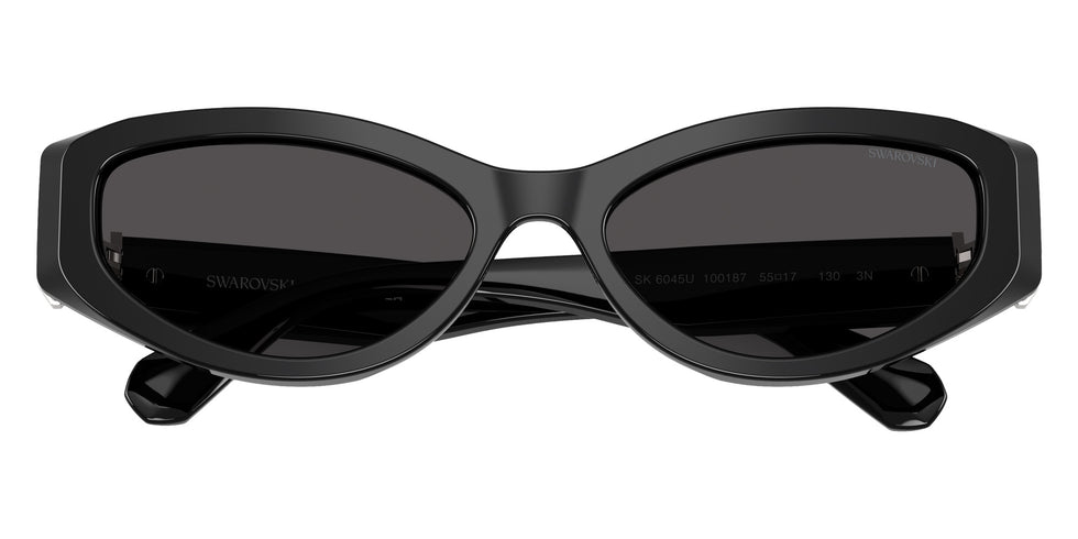 Swarovski SK6045U 100187 55 - Black / Dark Gray #id:sk6045u100187_s:100120
