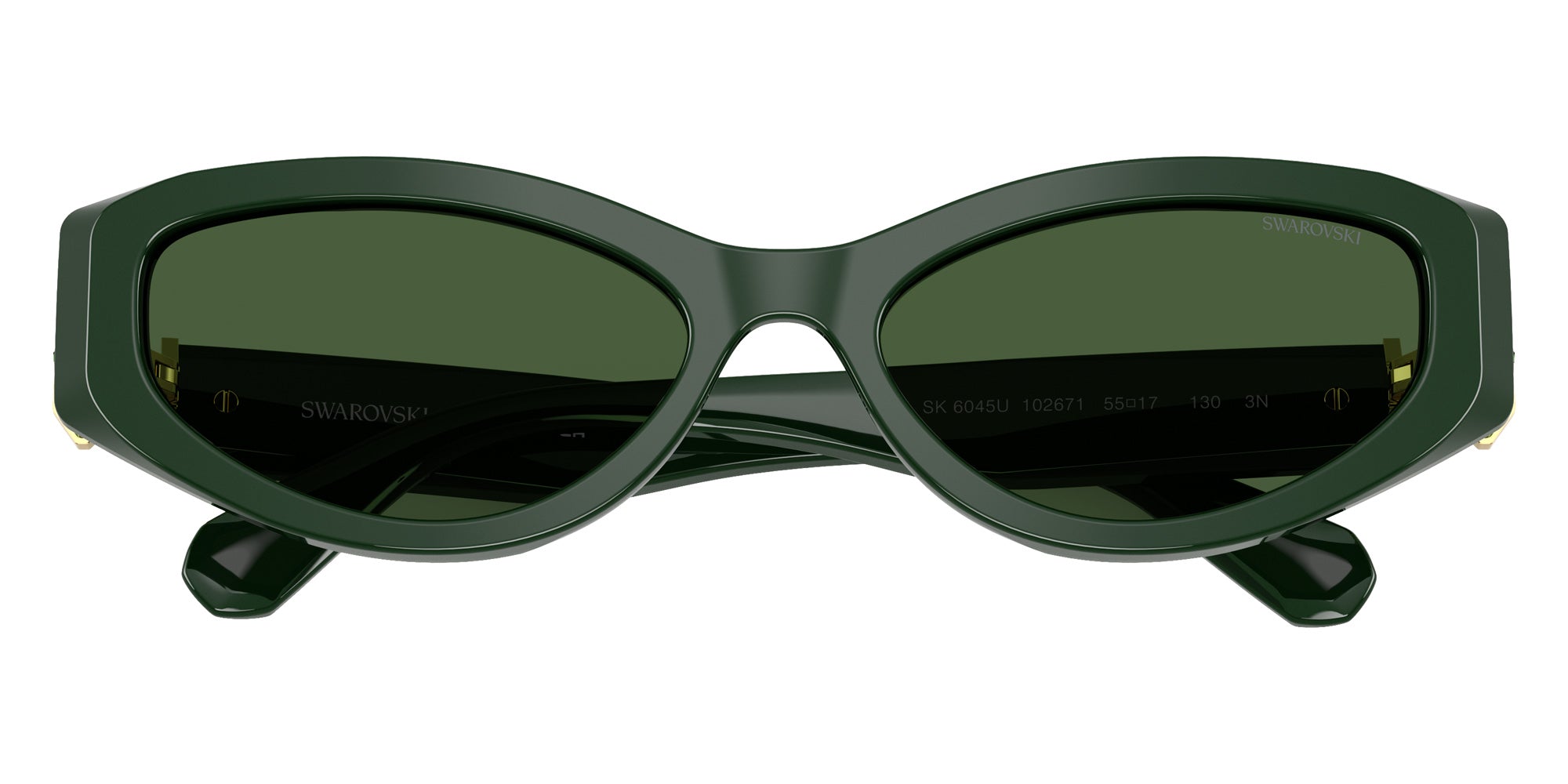 Swarovski SK6045U 102671 55 - Dark Green / Dark Green #id:sk6045u102671_s:104120