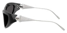 Swarovski SK6046 100187 60 - Black / Dark Gray #id:sk6046100187_s:100110
