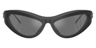 Swarovski SK6046 10206G 60 - Matte Black / Gray Mirrored Black #id:sk604610206g_s:102100