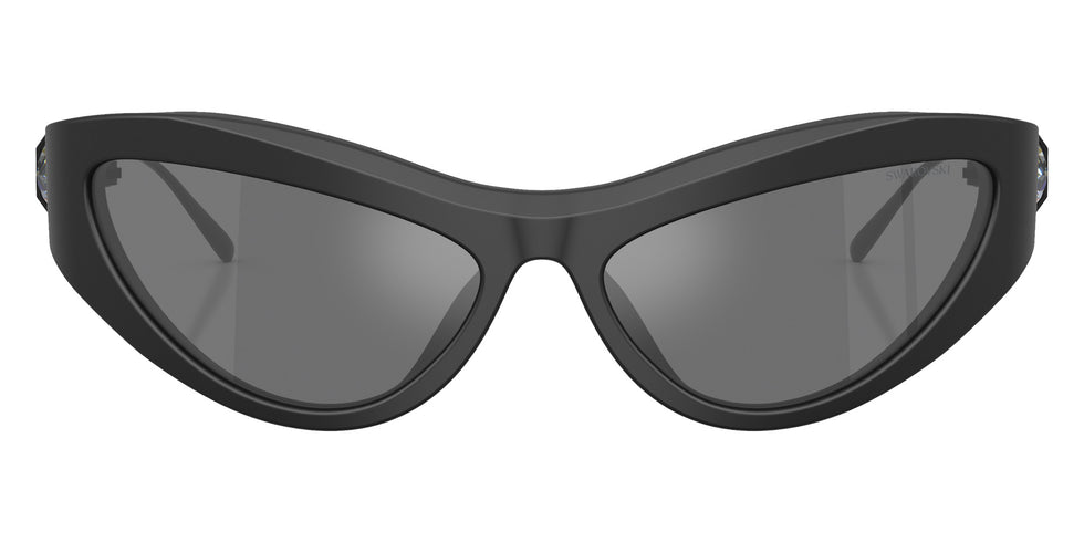 Swarovski SK6046 10206G 60 - Matte Black / Gray Mirrored Black #id:sk604610206g_s:102100