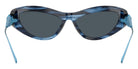 Swarovski SK6046 109087 60 - Striped Blue / Dark Gray #id:sk6046109087_s:104115