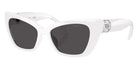 Swarovski SK6047 105087 54 - White / Dark Gray #id:sk6047105087_s:104105