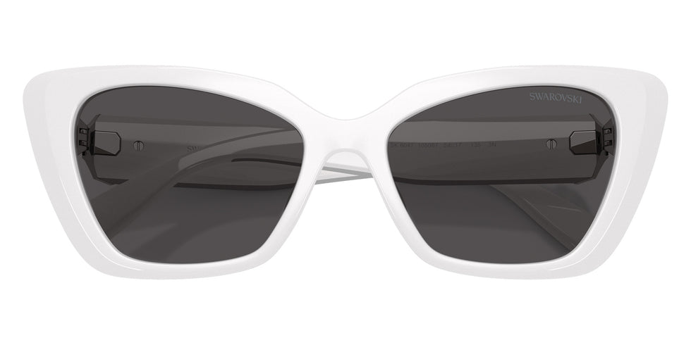 Swarovski SK6047 105087 54 - White / Dark Gray #id:sk6047105087_s:104120