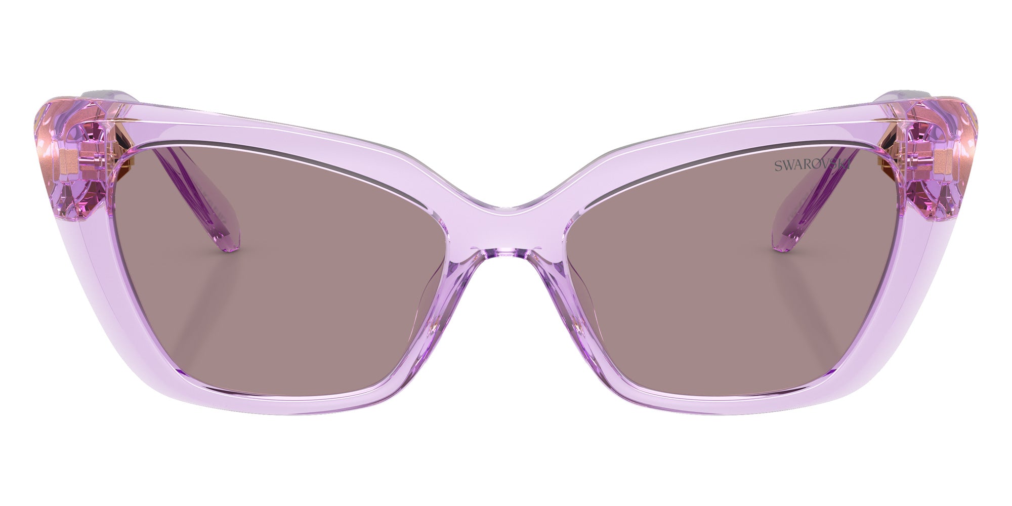 Swarovski SK6047 1079LA 54 - Transparent Lilac / Violet #id:sk60471079la_s:106100