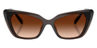 Swarovski SK6047 108474 54 - Transparent Brown / Brown Gradient #id:sk6047108474_s:108100