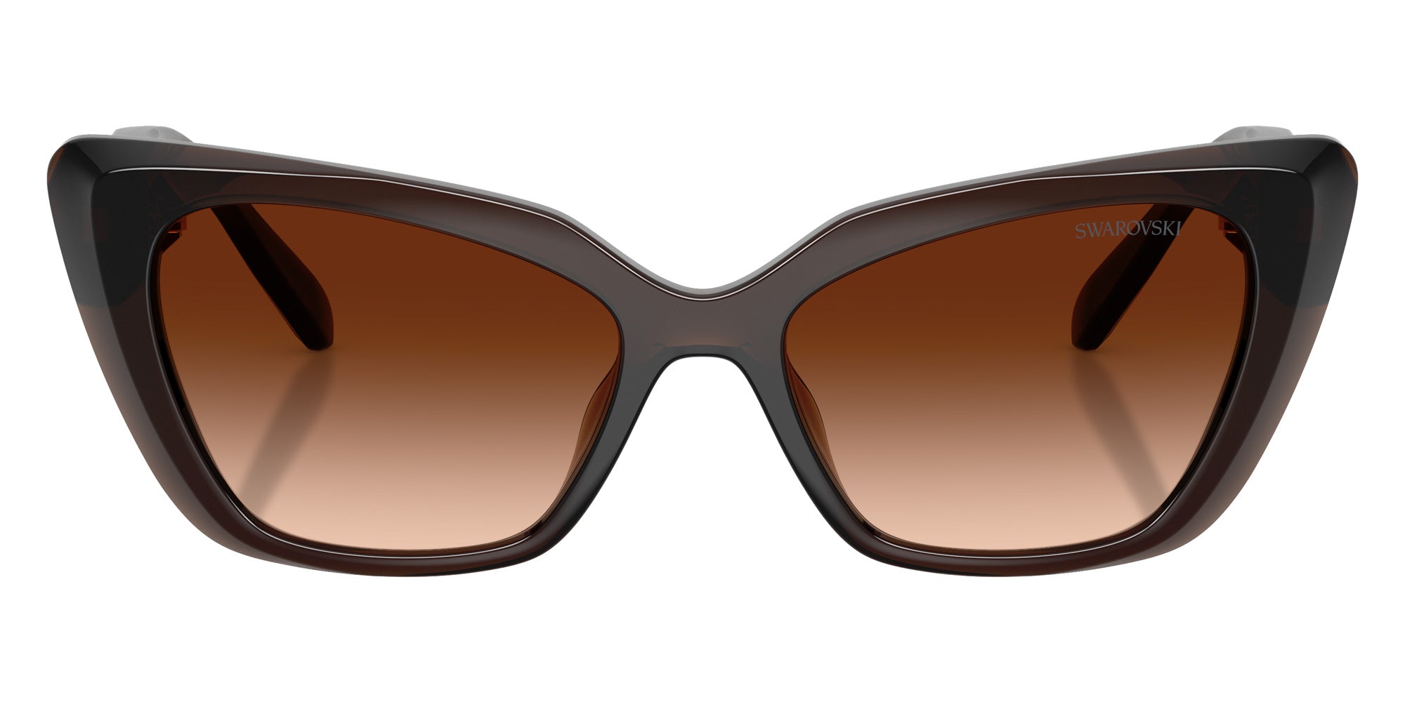Swarovski SK6047 108474 54 - Transparent Brown / Brown Gradient #id:sk6047108474_s:108100