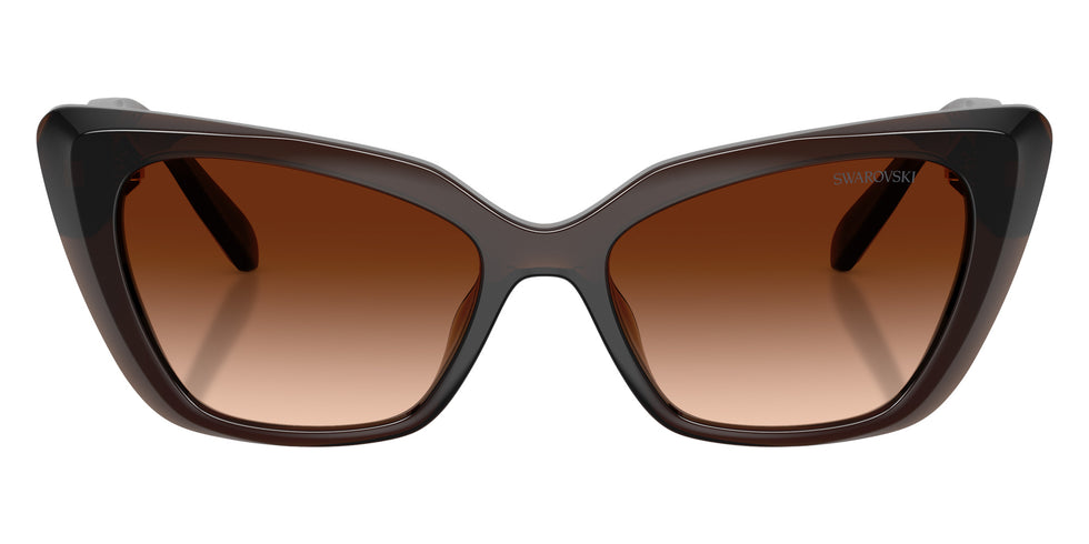 Swarovski SK6047 108474 54 - Transparent Brown / Brown Gradient #id:sk6047108474_s:108100