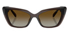 Swarovski SK6047 1084T5 54 - Transparent Brown / Polarized Brown Gradient #id:sk60471084t5_s:110100