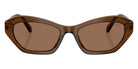 Swarovski SK6048 108473 54 - Transparent Brown / Dark Brown #id:sk6048108473_s:108100