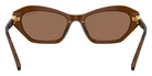 Swarovski SK6048 108473 54 - Transparent Brown / Dark Brown #id:sk6048108473_s:108115