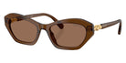 Swarovski SK6048F 108473 54 - Transparent Brown / Dark Brown #id:sk6048f108473_s:102105