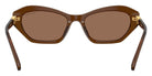 Swarovski SK6048F 108473 54 - Transparent Brown / Dark Brown #id:sk6048f108473_s:102115