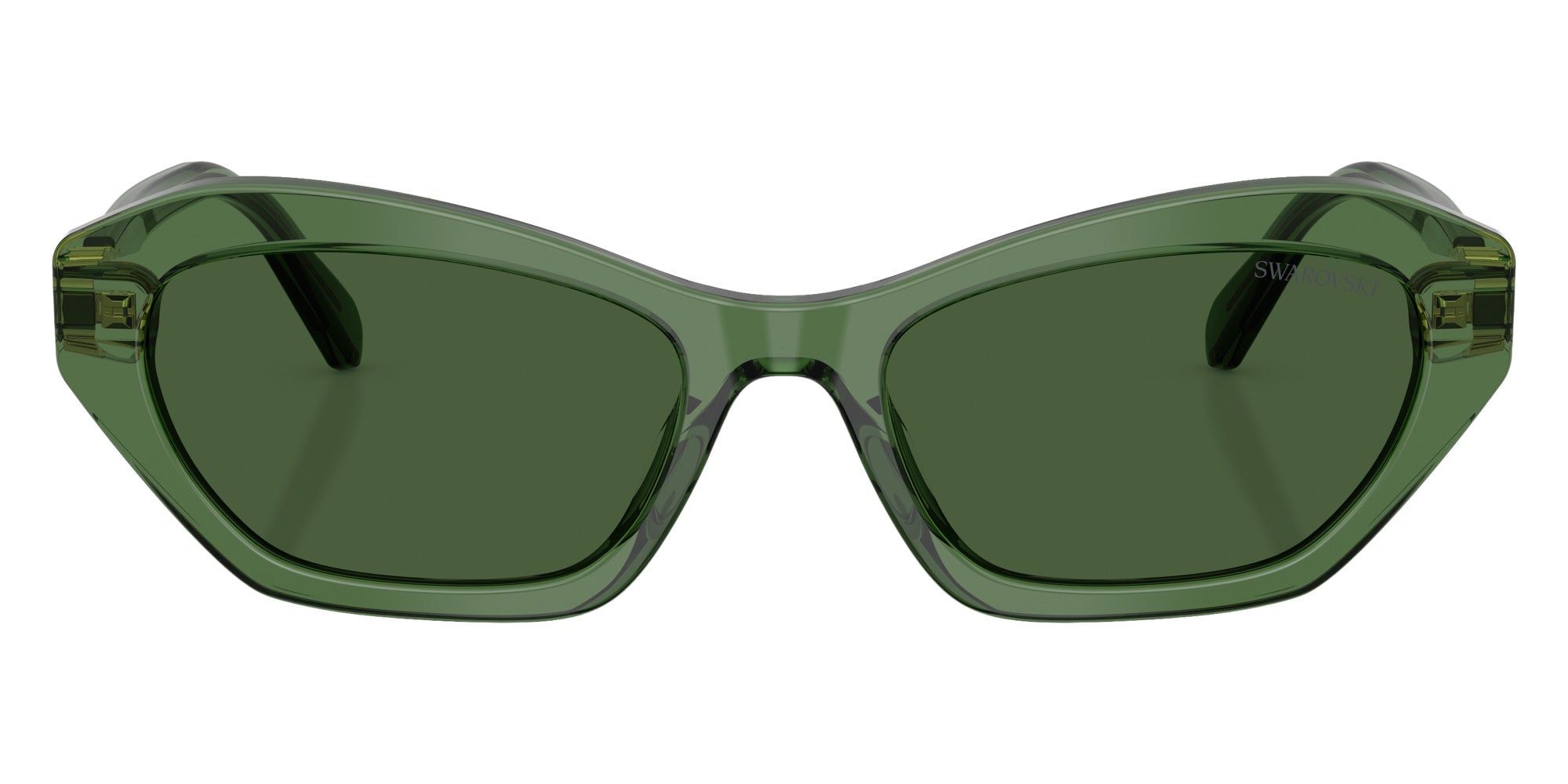 Swarovski SK6048F 108571 54 - Transparent Green / Dark Green #id:sk6048f108571_s:104100