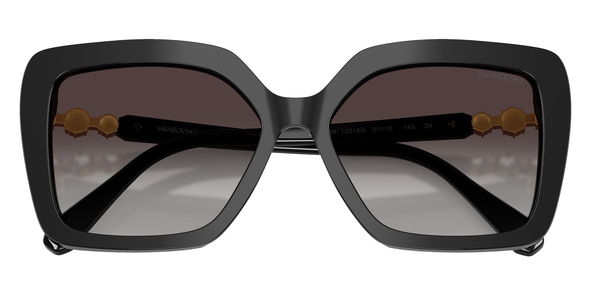 Swarovski SK6049 10018G 57 - Black / Gradient Gray #id:sk604910018g_s:100120