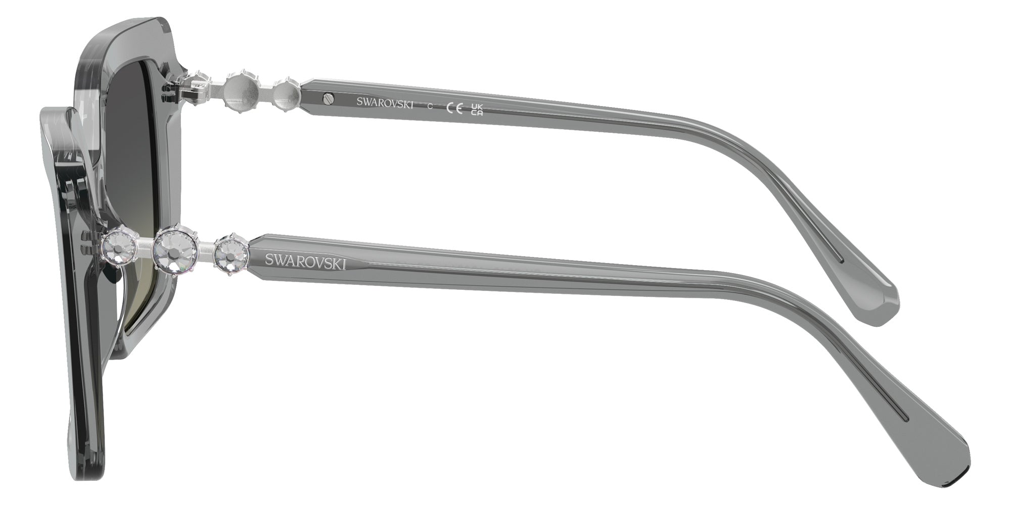 Swarovski SK6049 106211 57 - Transparent Gray / Gradient Gray #id:sk6049106211_s:106110
