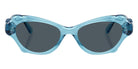 Swarovski SK6050 107887 52 - Transparent Light Blue / Dark Gray #id:sk6050107887_s:102100