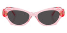 Swarovski SK6050 108887 52 - Transparent Pink / Dark Gray #id:sk6050108887_s:106100