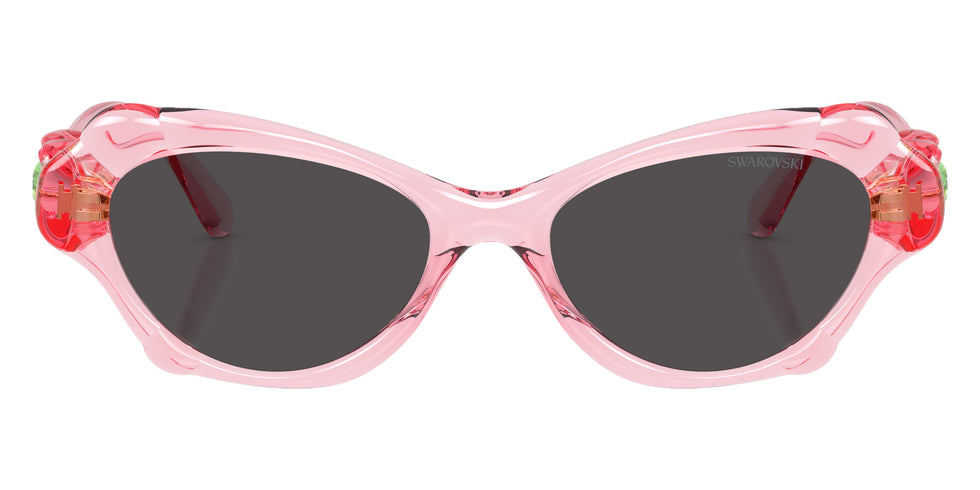 Swarovski SK6050 108887 52 - Transparent Pink / Dark Gray #id:sk6050108887_s:106100