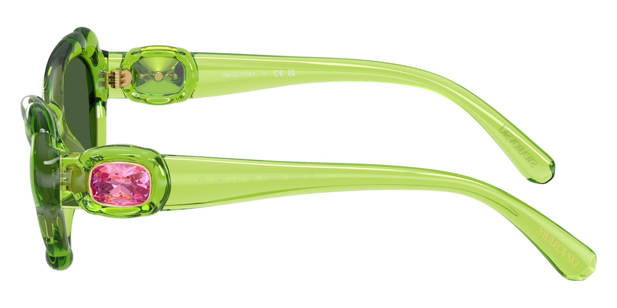 Swarovski SK6050 108971 52 - Transparent Green / Dark Green #id:sk6050108971_s:108110