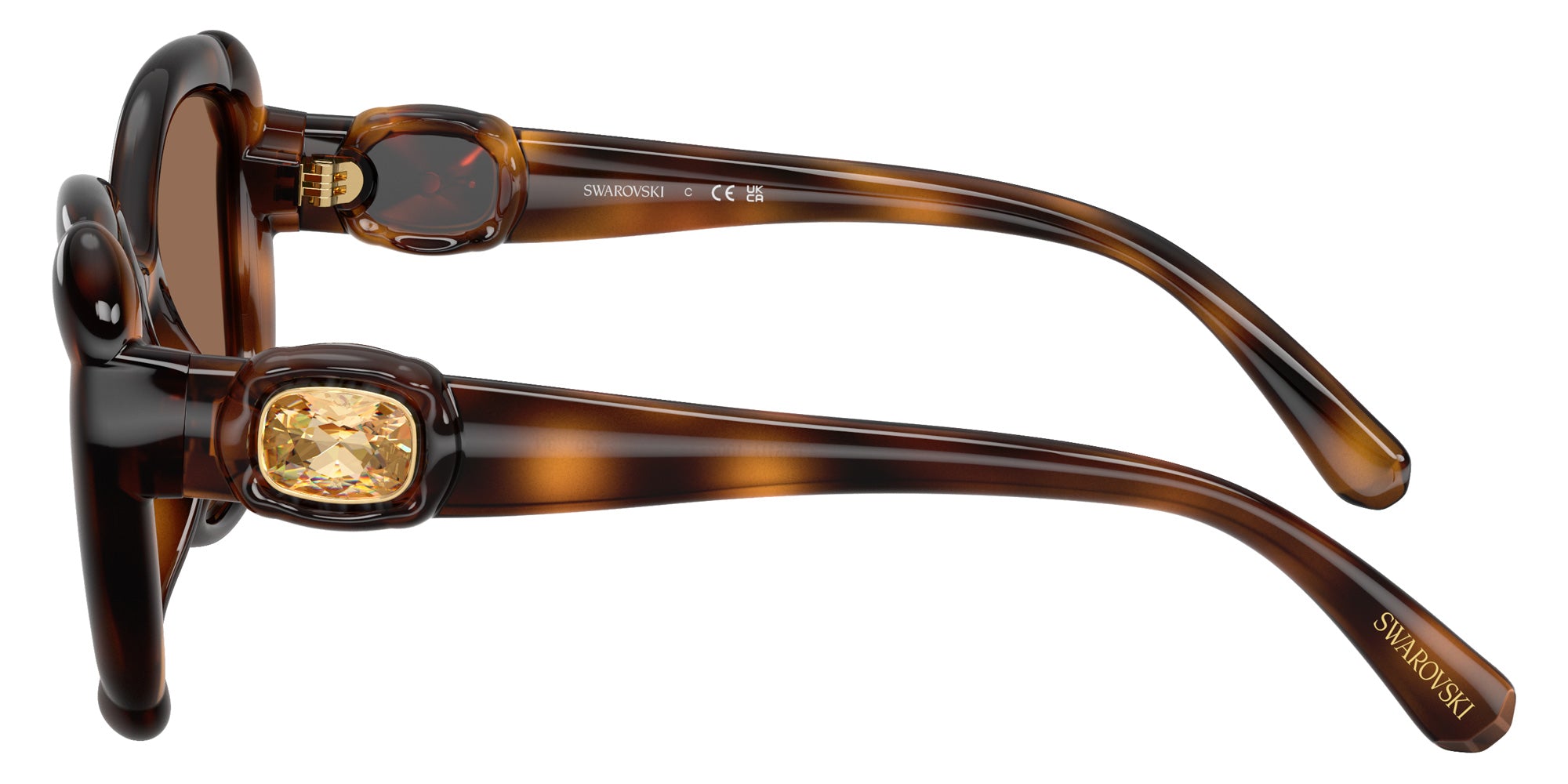 Swarovski SK6051U 100273 53 - Havana / Dark Brown #id:sk6051u100273_s:100110