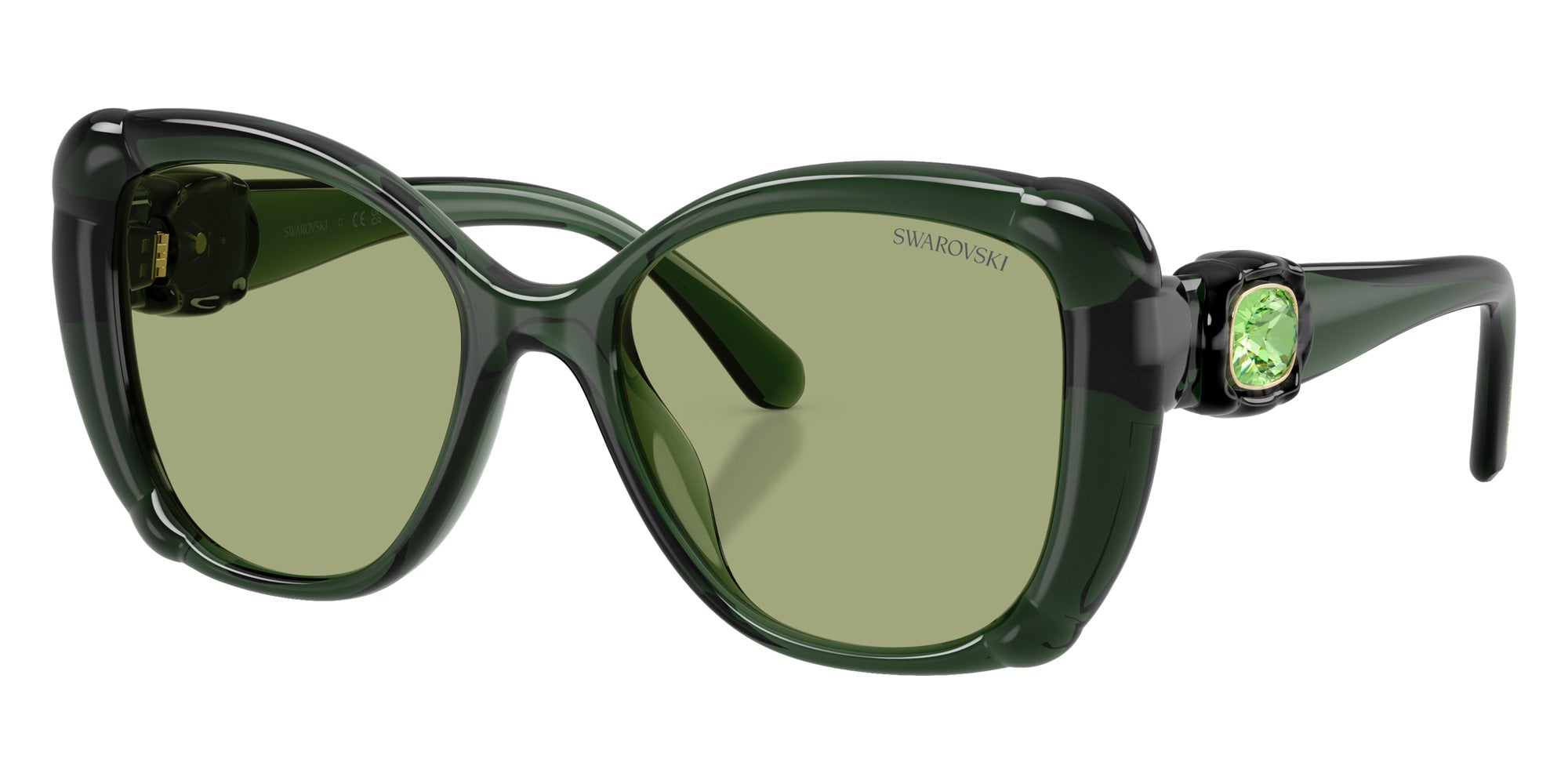 Swarovski SK6051U 104382 53 - Transparent Green / Green #id:sk6051u104382_s:102105