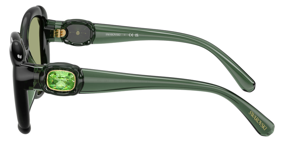 Swarovski SK6051U 104382 53 - Transparent Green / Green #id:sk6051u104382_s:102110