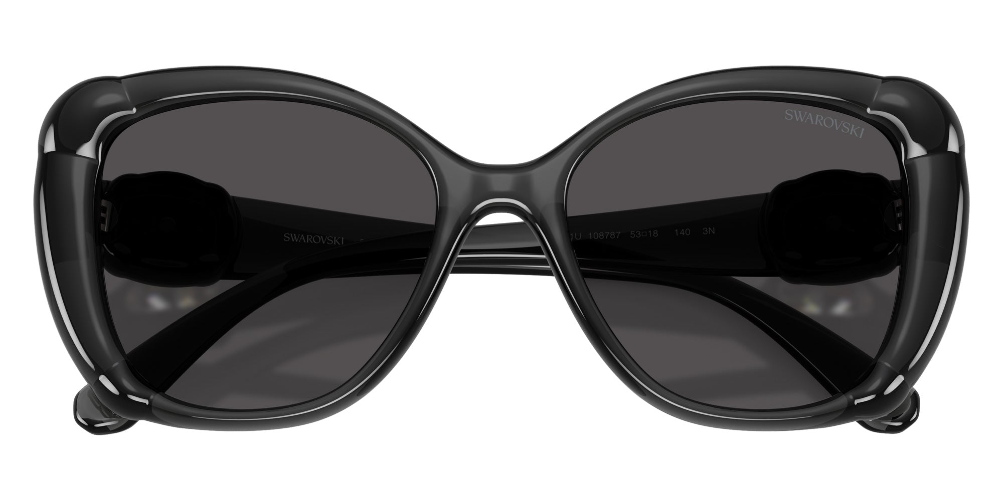 Swarovski SK6051U 108787 53 - Dark Gray / Dark Gray #id:sk6051u108787_s:104120