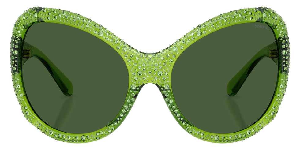 Swarovski SK6052 108971 72 - Transparent Green / Dark Green #id:sk6052108971_s:104100