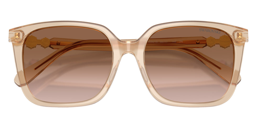 Swarovski SK6053D 103413 55 - Milky Beige / Gradient Brown #id:sk6053d103413_s:100120