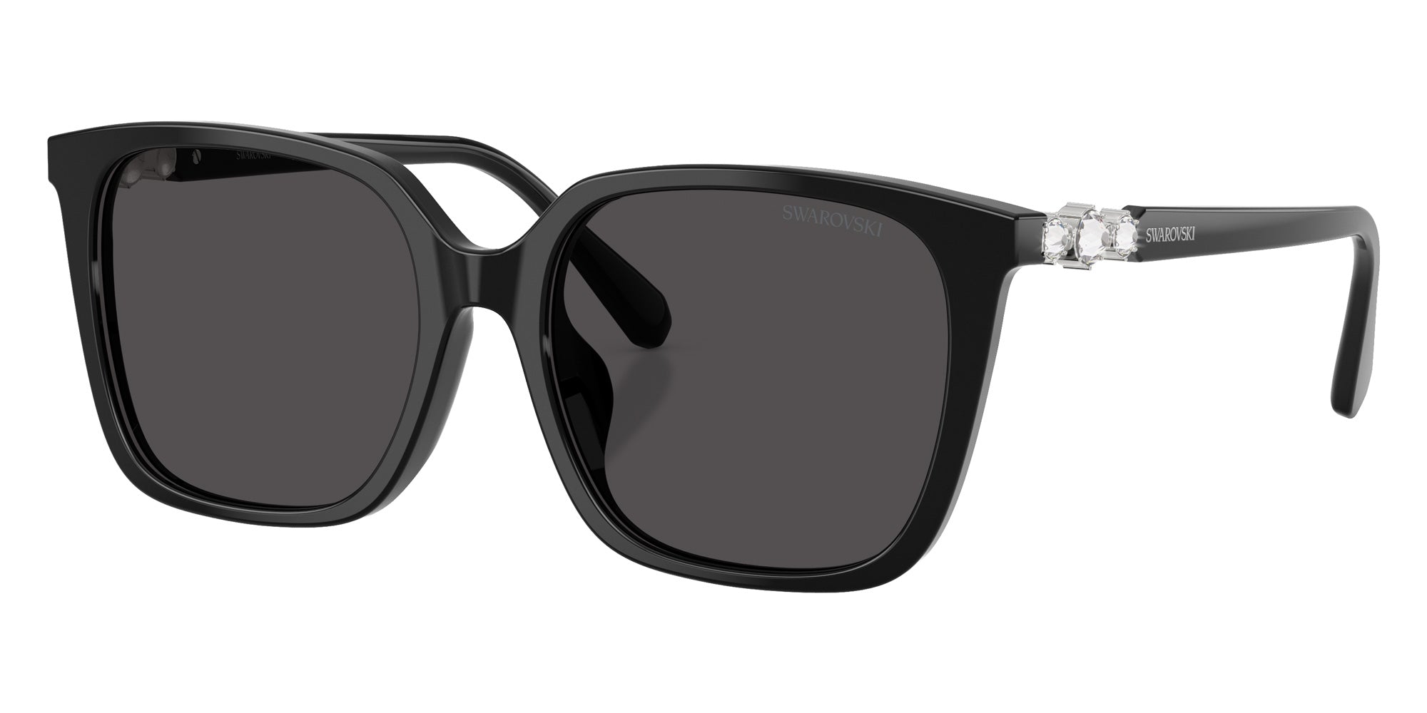 Swarovski SK6053D 103887 55 - Black / Dark Gray #id:sk6053d103887_s:102105