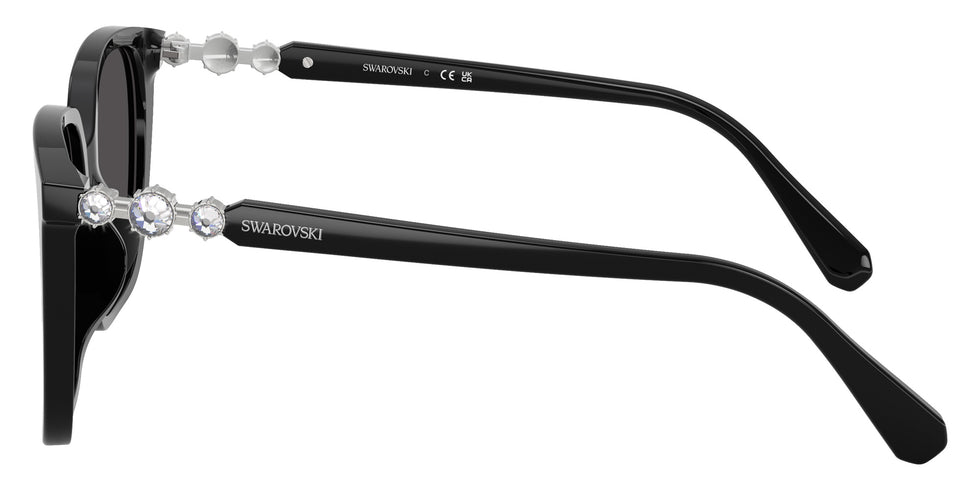 Swarovski SK6053D 103887 55 - Black / Dark Gray #id:sk6053d103887_s:102110