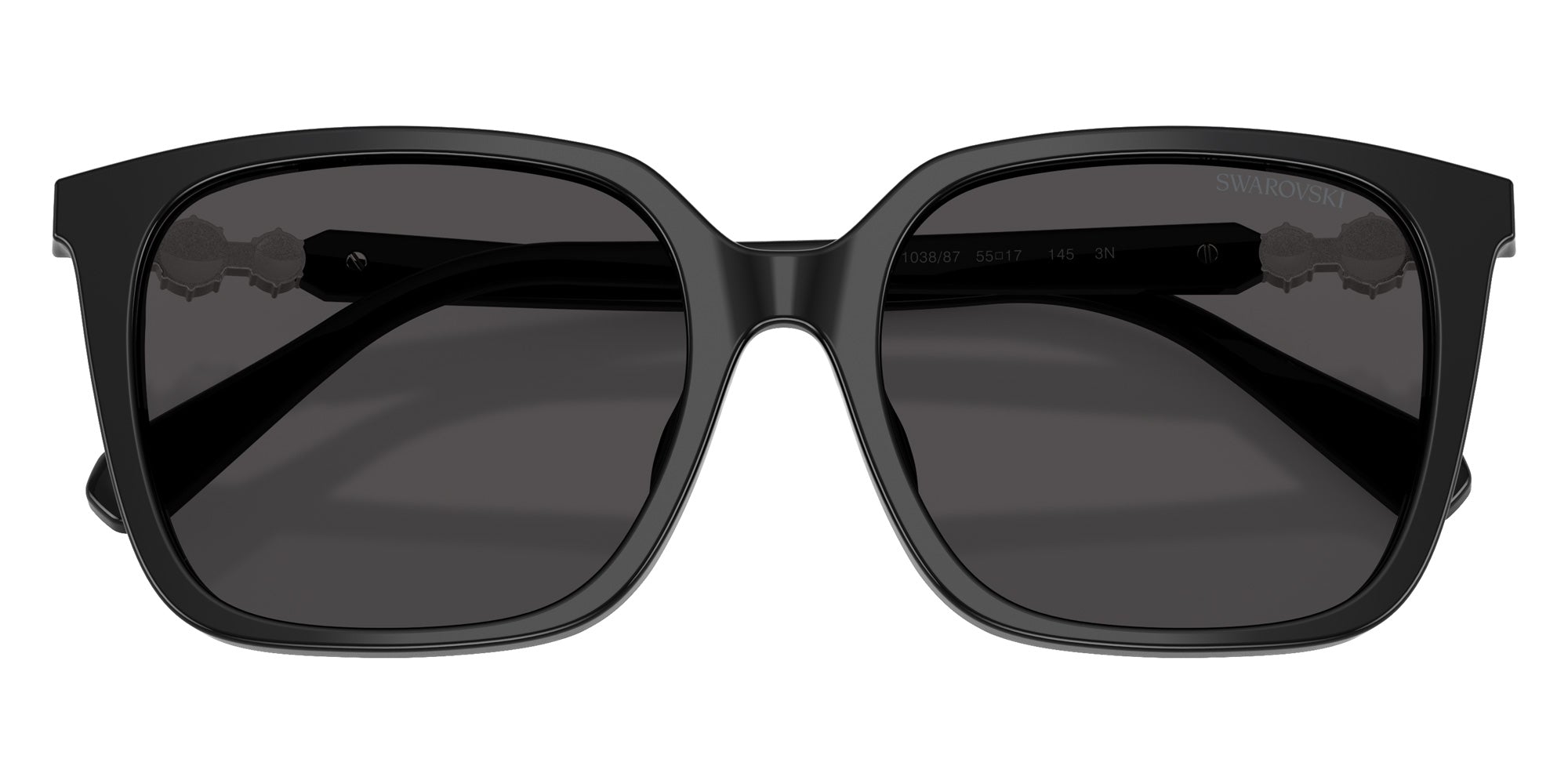 Swarovski SK6053D 103887 55 - Black / Dark Gray #id:sk6053d103887_s:102120