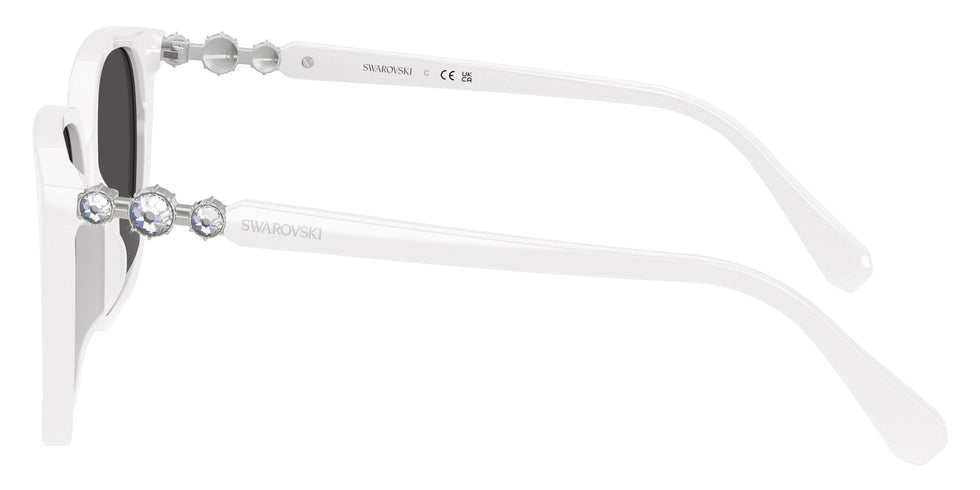 Swarovski SK6053D 105087 55 - White / Dark Gray #id:sk6053d105087_s:104110