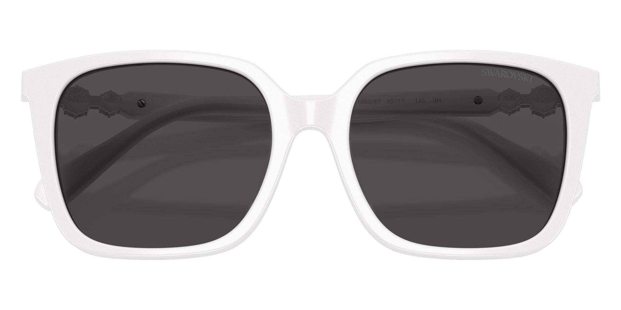 Swarovski SK6053D 105087 55 - White / Dark Gray #id:sk6053d105087_s:104120