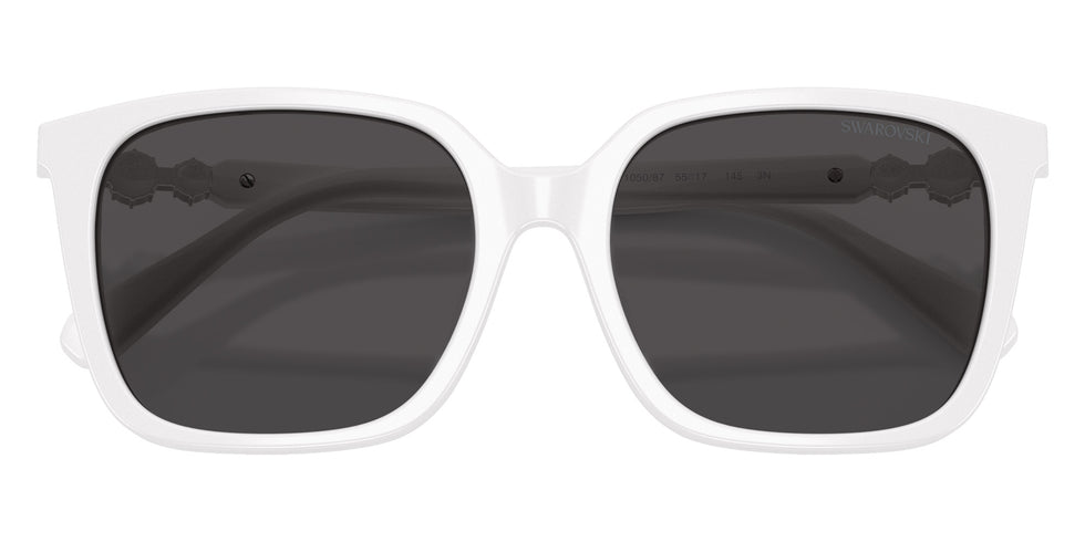 Swarovski SK6053D 105087 55 - White / Dark Gray #id:sk6053d105087_s:104120