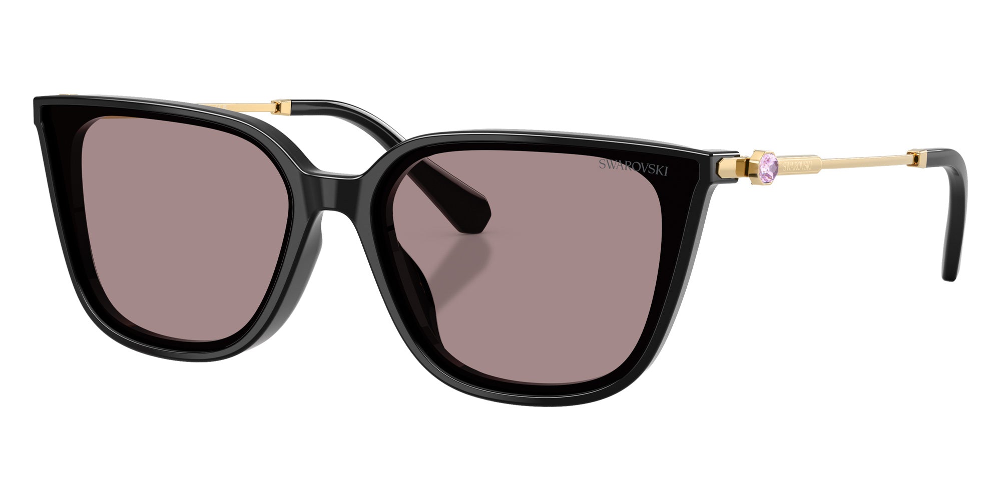Swarovski SK6054D 1001LA 63 - Black / Violet #id:sk6054d1001la_s:102105