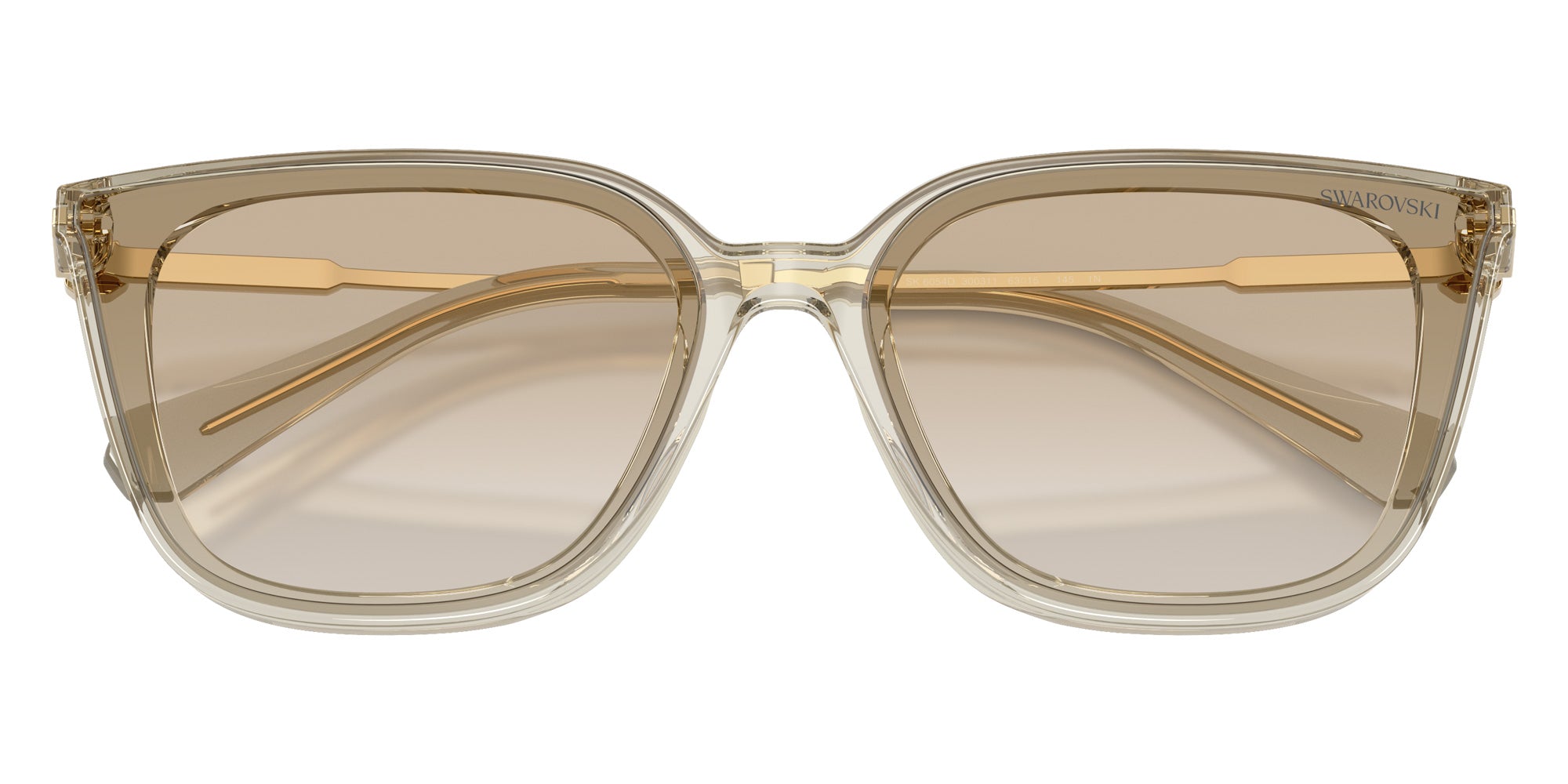 Swarovski SK6054D 300311 63 - Transparent Beige / Gradient Light Gray #id:sk6054d300311_s:106120