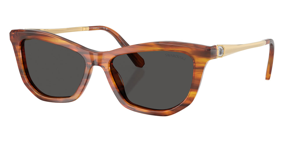Swarovski SK6057 109187 56 - Striped Havana #id:sk6057109187_s:104105