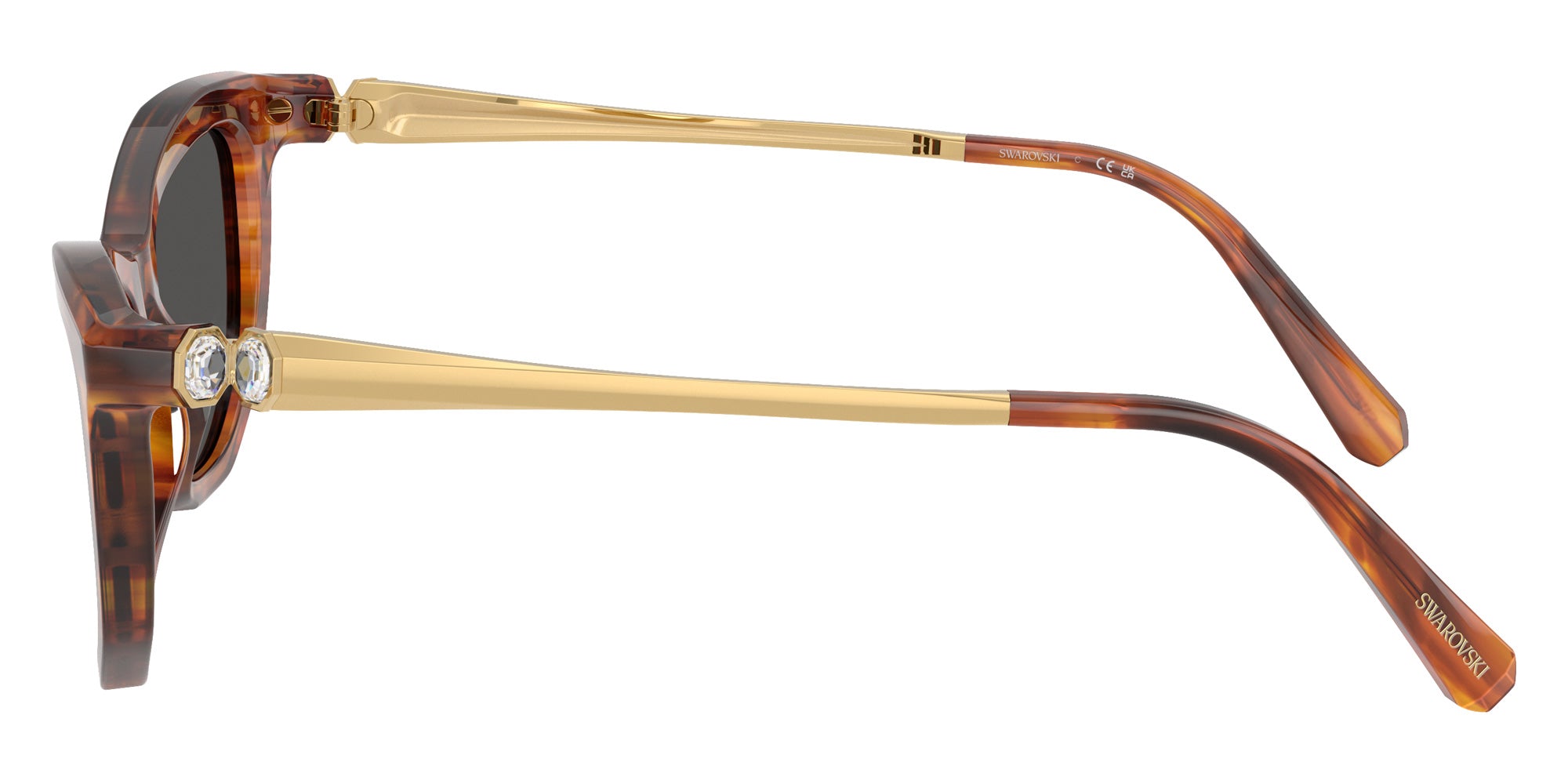 Swarovski SK6057 109187 56 - Striped Havana #id:sk6057109187_s:104110