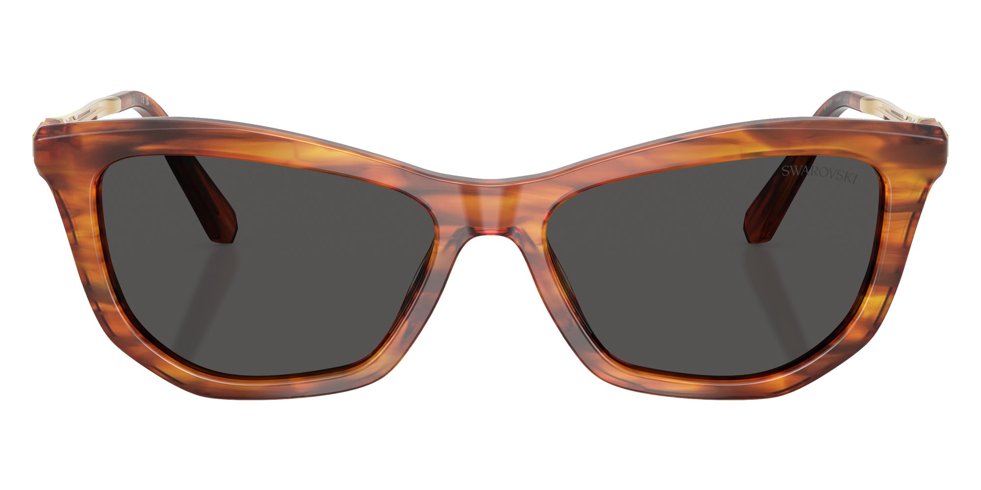 Swarovski SK6057F 109187 56 - Striped Havana #id:sk6057f109187_s:102100