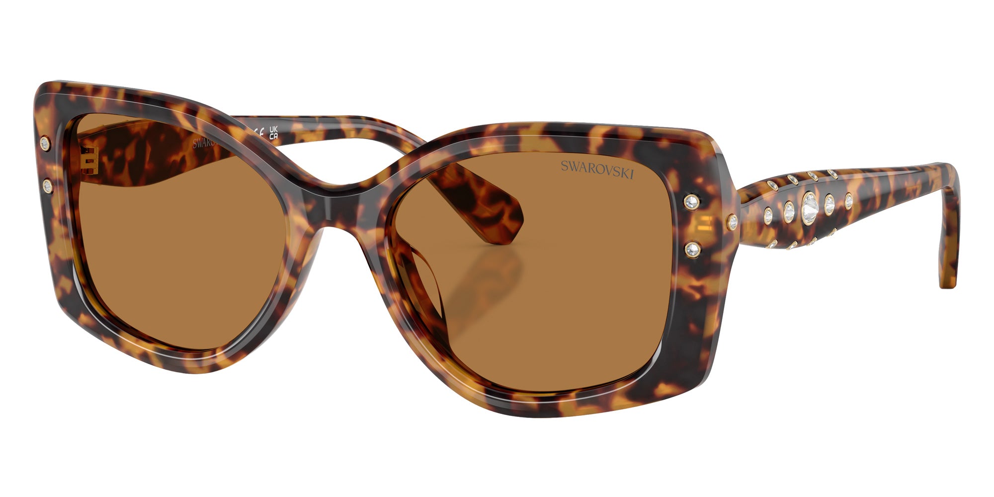 Swarovski SK6058U 104073 54 - Light Havana #id:sk6058u104073_s:106105