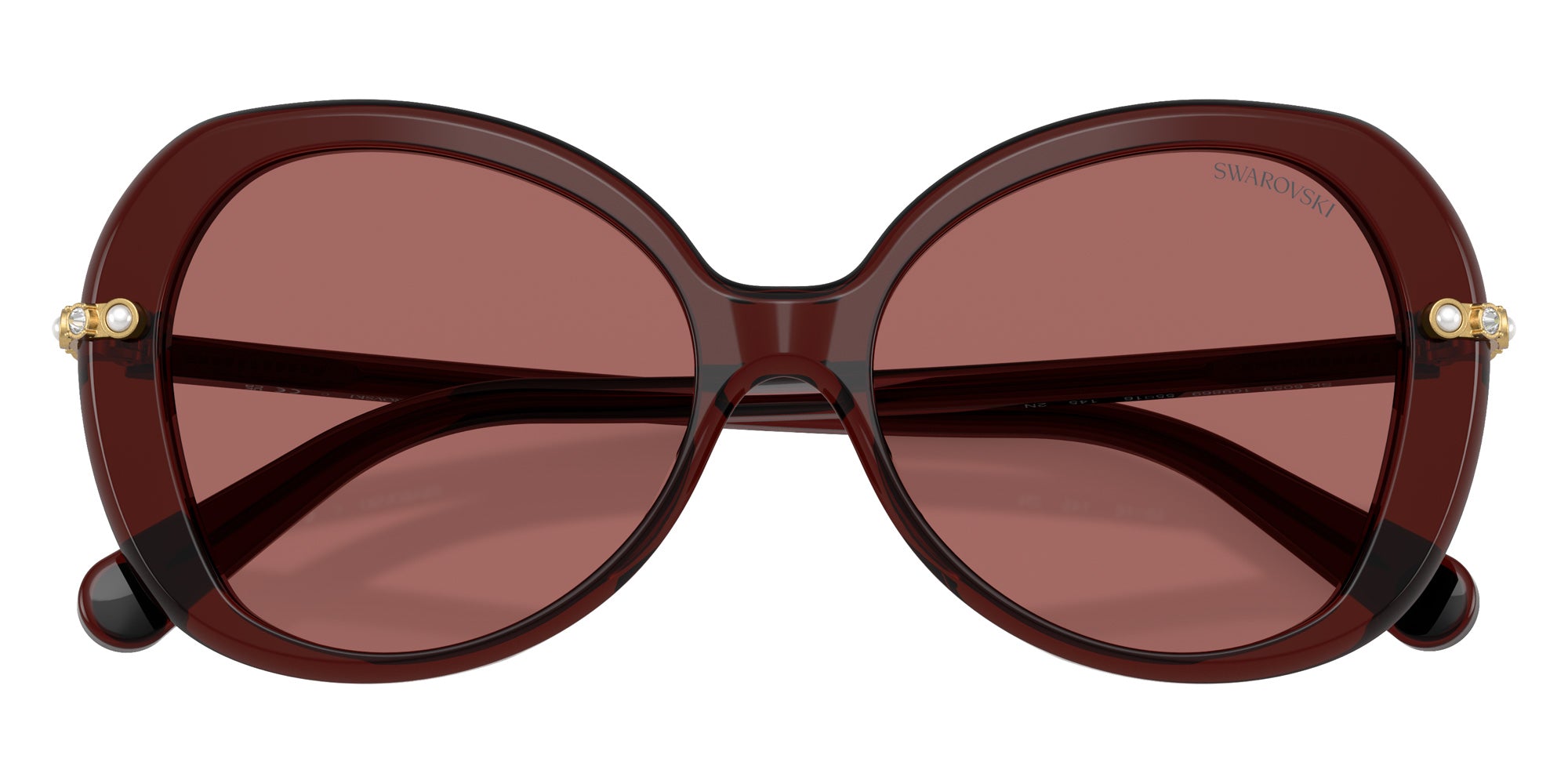Swarovski SK6059 109869 55 - Transparent Burgundy #id:sk6059109869_s:108120