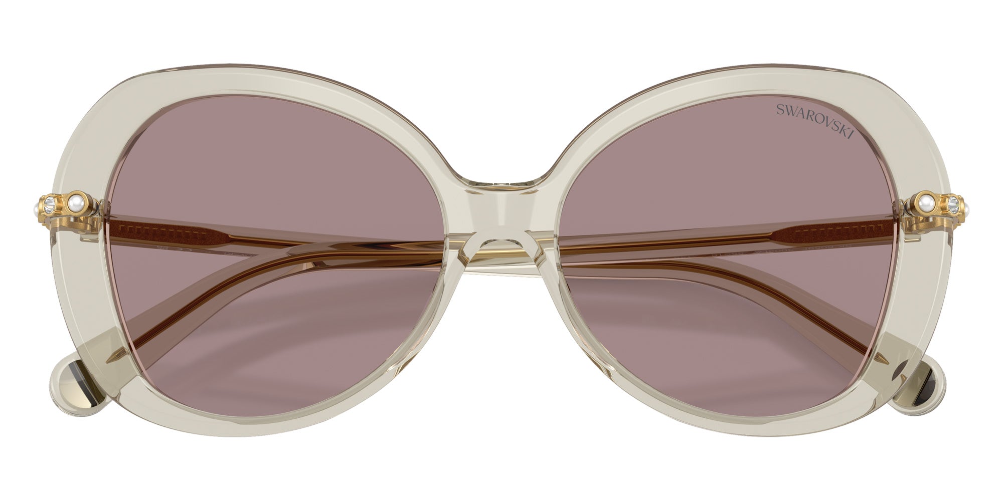Swarovski SK6059F 3003LA 55 - Transparent Beige #id:sk6059f3003la_s:104120
