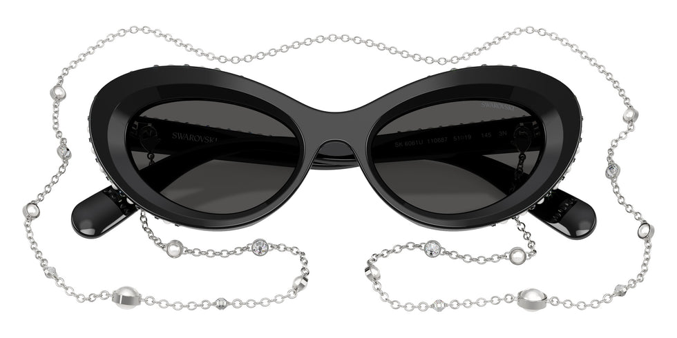 Swarovski SK6061U 110687 51 - Black #id:sk6061u110687_s:112120