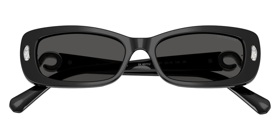 Swarovski SK6071U 100187 53 - Black / Dark Gray #id:sk6071u100187_s:100120