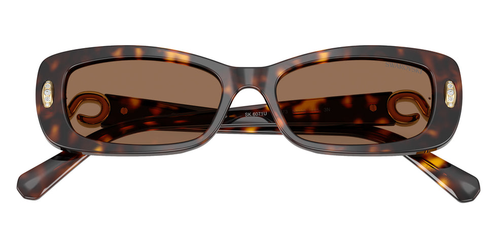 Swarovski SK6071U 100273 53 - Havana / Dark Brown #id:sk6071u100273_s:102120