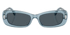 Swarovski SK6071U 110887 53 - Transparent Light Blue / Dark Gray #id:sk6071u110887_s:104100