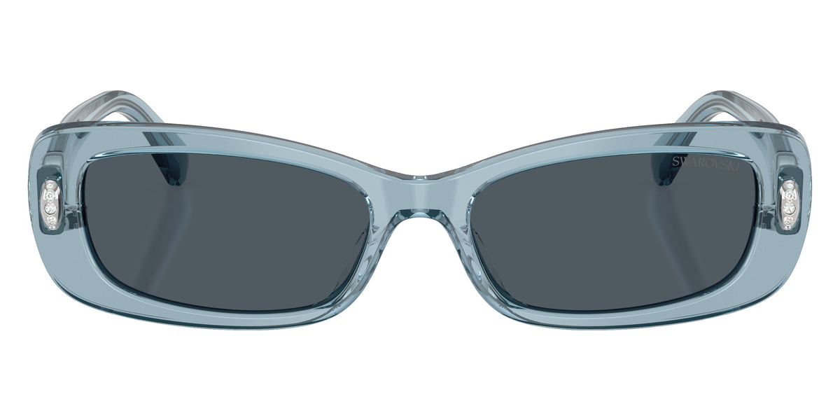 Swarovski SK6071U 110887 53 - Transparent Light Blue / Dark Gray #id:sk6071u110887_s:104100