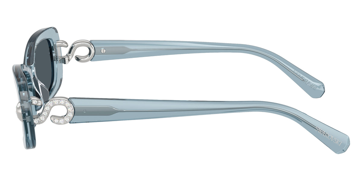 Swarovski SK6071U 110887 53 - Transparent Light Blue / Dark Gray #id:sk6071u110887_s:104110